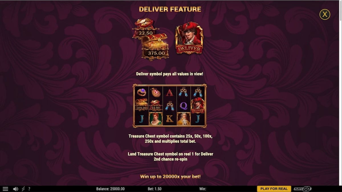 Midnight Gold Slot Deliver Feature