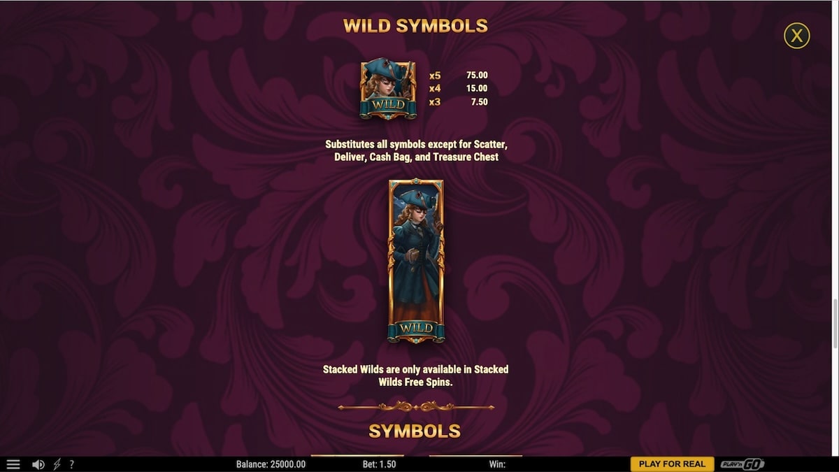 Midnight Gold Slot Wild Symbols