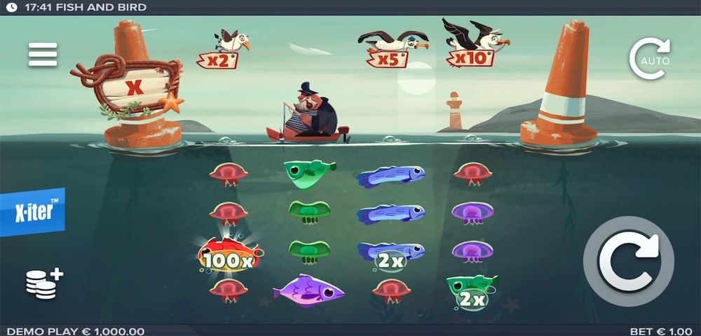 Fish and Bird Slot Game