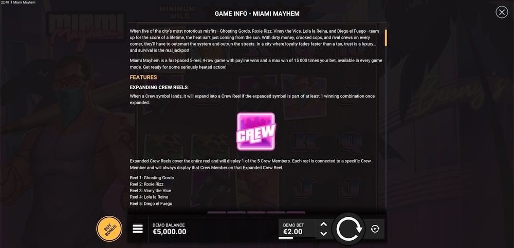 Miami Mayhem Slot Game